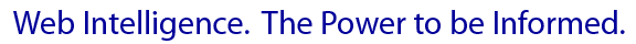 Web Intelligence